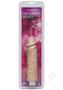 The Naturals Heavy Veined Thick Dildo 8in - Vanilla