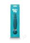 Sugar Pop Twist Rechargeable Silicone Vibrator - Teal