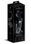 Secret Kisses Glass G Rechargeable Silicone Wand - Black/clear